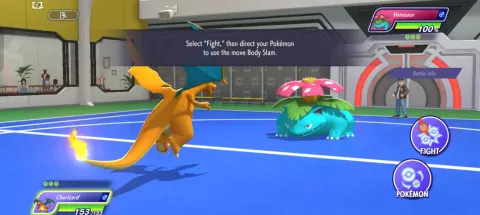 Pokemon Champions APK screenshot 2 showing competitive battle gameplay