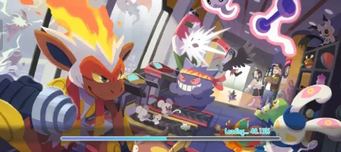 Pokemon Champions APK screenshot 5 showing competitive battle gameplay